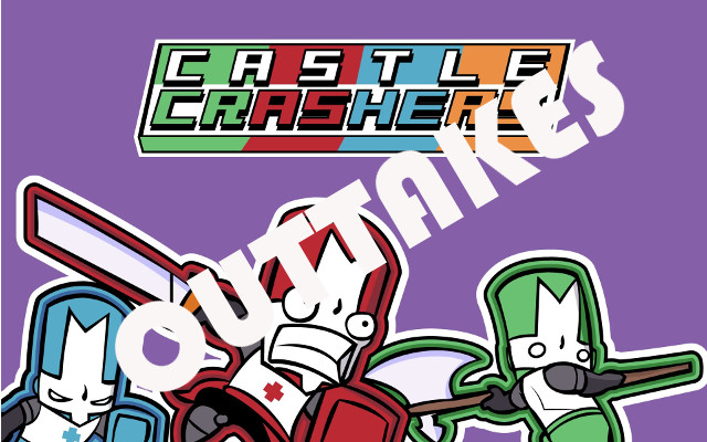 whos better castle crashers outttakes